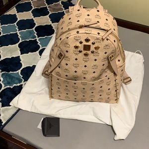 Authentic Large MCM backpack.
